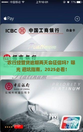 农行经营贷逾期两天会上征信吗如何处理 农行经营贷逾期两天会上征信吗如何处理