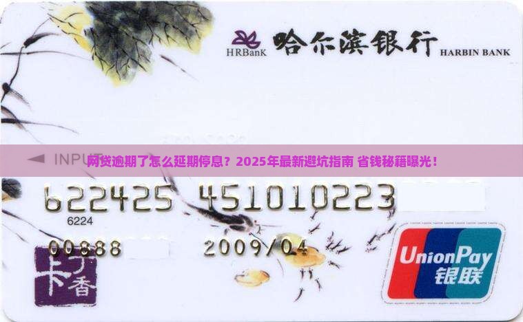 网贷如何延期停息挂账该怎么处理