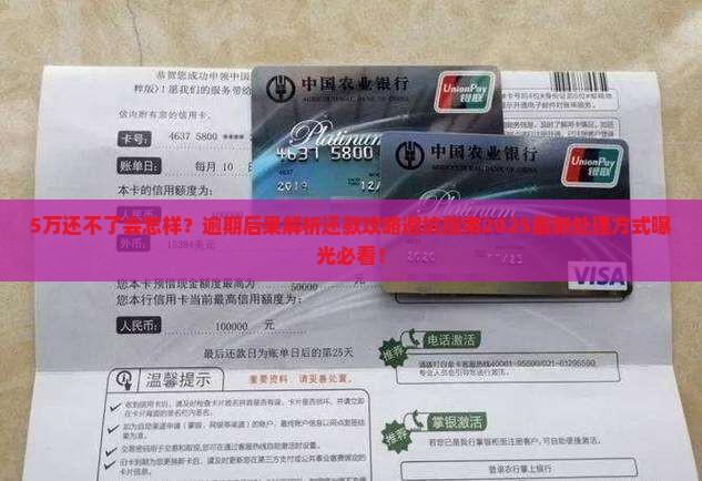 微粒贷5万还不了会怎样处理