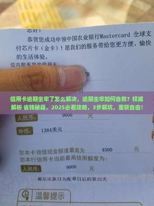 信用卡逾期坐牢了怎么解决