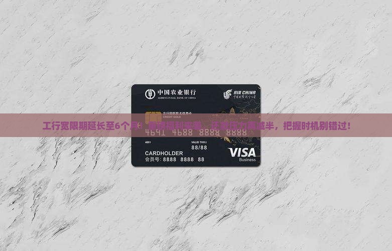 工行宽限期延长至6个月