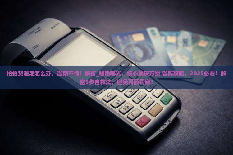 拍拍贷现金逾期怎么办