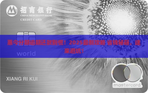 惠今分期公司逾期还款怎么办