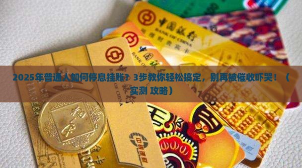 个人如何办理停息挂账手续