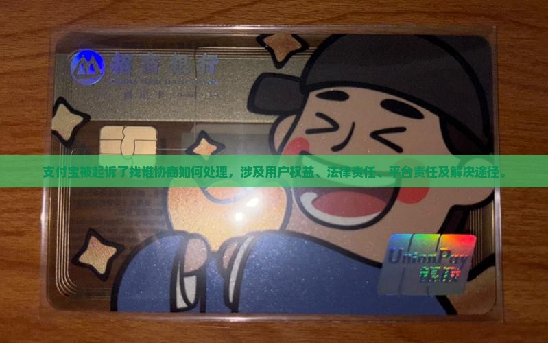 支付宝被起诉了找谁协商如何处理