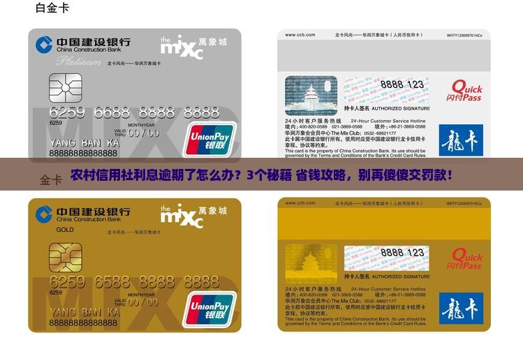 农村信用社利息逾期怎么办处理方式