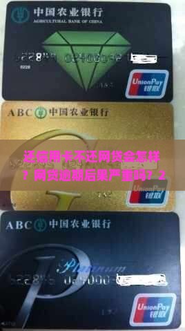 还信用卡不还网贷会怎样