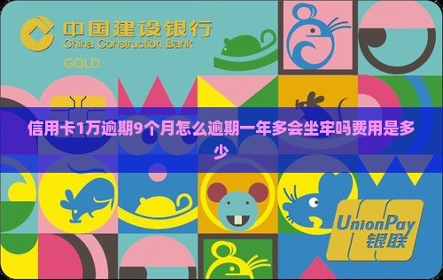 信用卡1万逾期9个月怎么逾期一年多会坐牢吗费用是多少