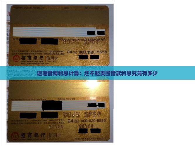 逾期借钱利息计算：还不起美团借款利息究竟有多少