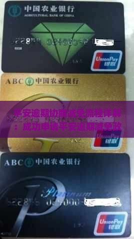 平安逾期协商减免流程详解：成功申请平安逾期减免政策