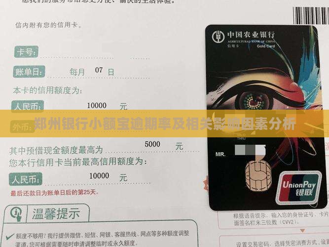 郑州银行小额宝逾期率及相关影响因素分析