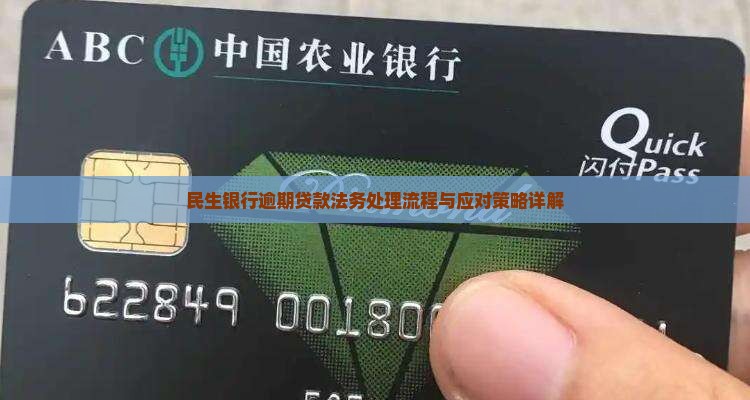 民生银行逾期贷款法务处理流程与应对策略详解