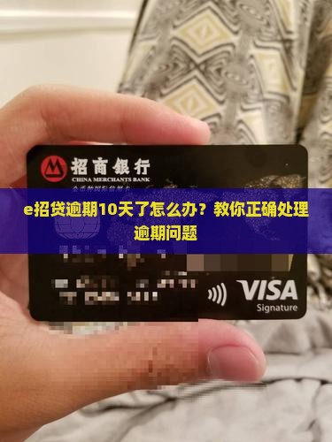 e招贷逾期10天了怎么办？教你正确处理逾期问题