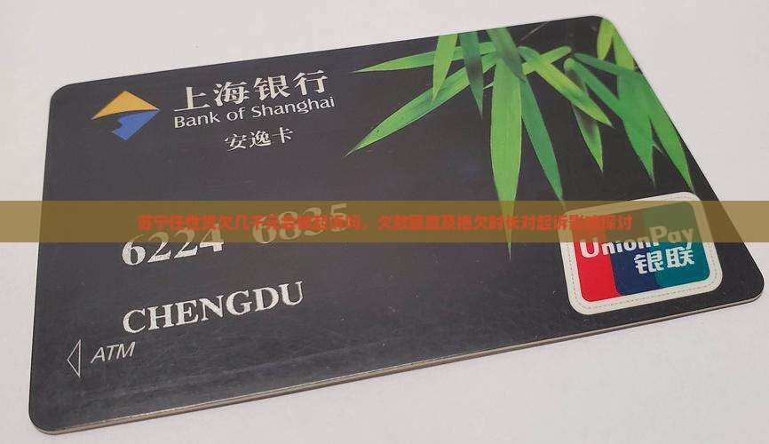 苏宁任性贷欠几千元会被起诉吗，欠款额度及拖欠时长对起诉影响探讨