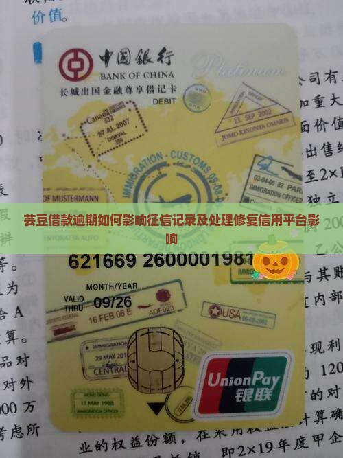芸豆借款逾期如何影响征信记录及处理修复信用平台影响