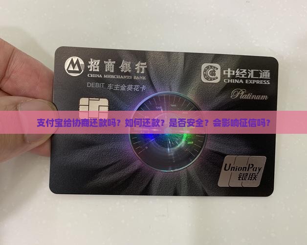 支付宝给协商还款吗？如何还款？是否安全？会影响征信吗？