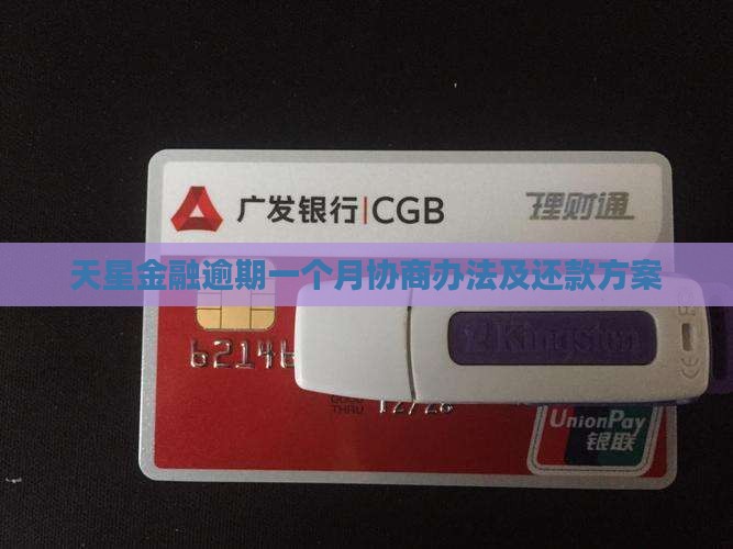 天星金融逾期一个月协商办法及还款方案