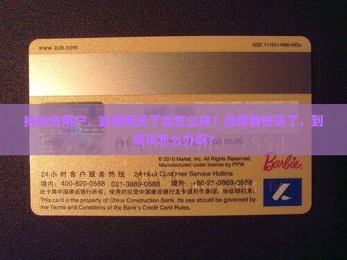 拍拍贷盛京银行逾期两天会怎样