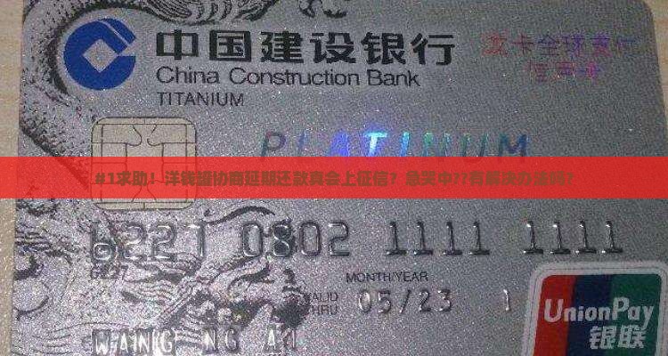 洋钱罐协商延期还款上征信