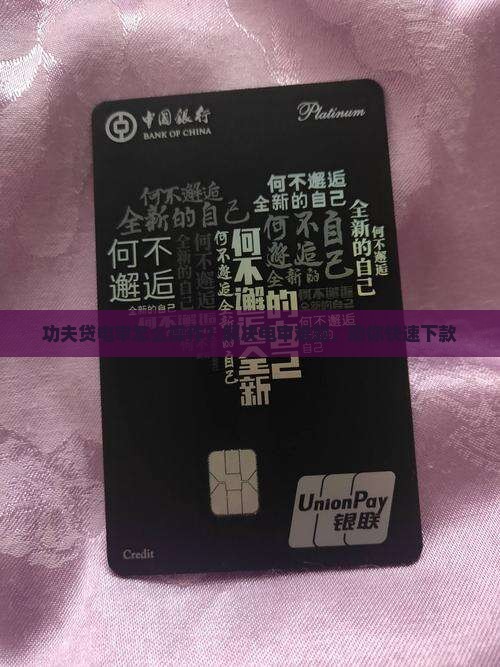 功夫贷电审怎么操作