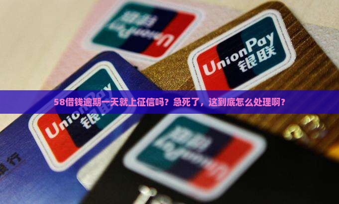 58逾期一天会不会上征信