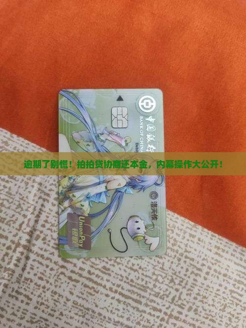 拍拍贷逾期协商还本金怎么操作