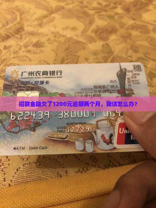 招联金融欠1200逾期两个月怎么办