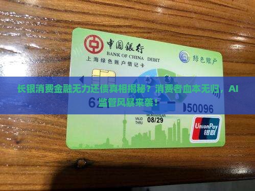 长银消费金融无力还债真相揭秘