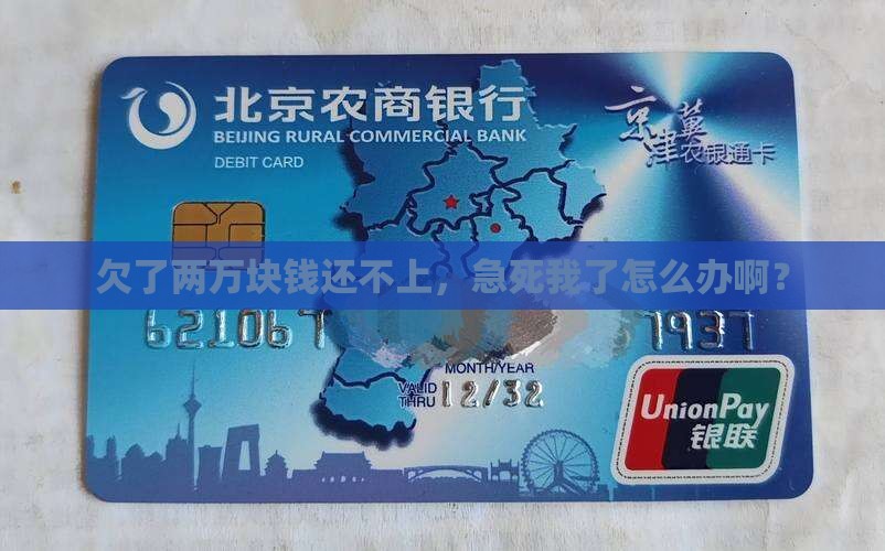 借了两万还不上怎么办