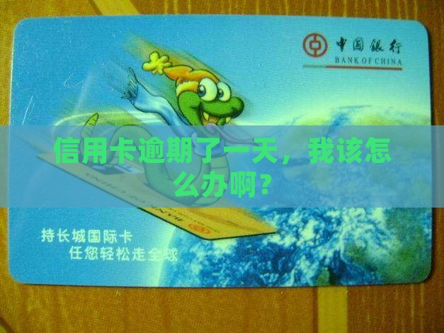 汇丰信用卡还款逾期一天了要怎么办