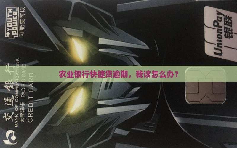 农业银行快捷贷逾期