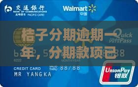 桔子分期5千逾期一年多了