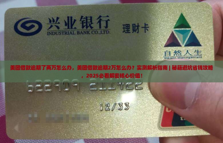 美团借款逾期了两万怎么办