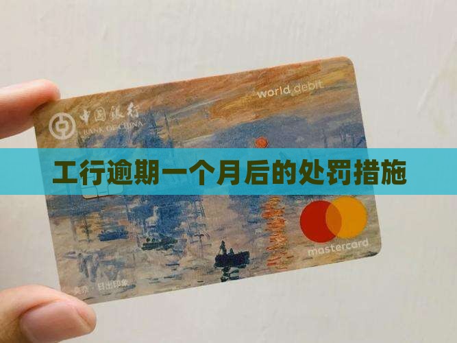工商银行融e借逾期一个月后的处罚措施