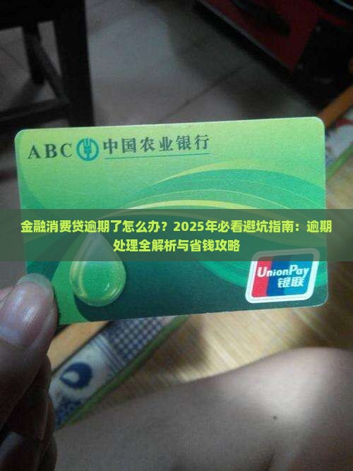 金融消费贷逾期了怎么处理