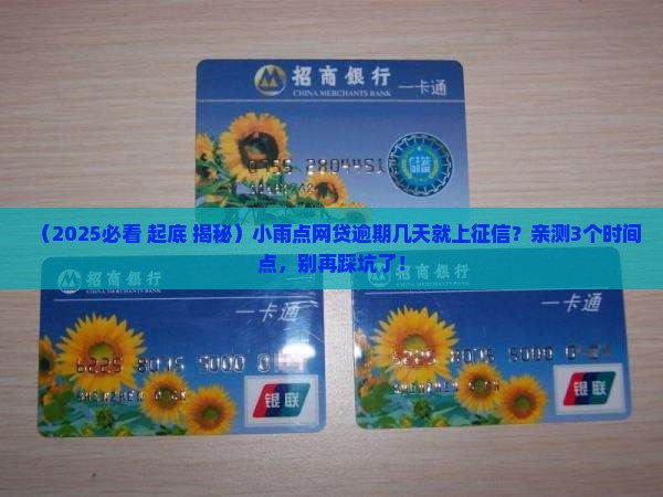 小雨点网贷逾期多久会上征信记录