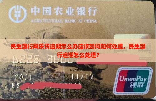 民生银行网乐贷逾期怎么办应该如何处理