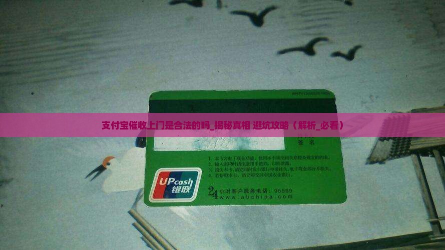 支付宝催收上门是合法的吗