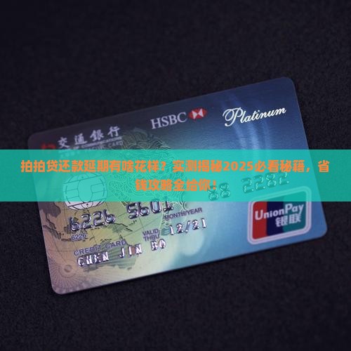 拍拍贷能申请延期几次还款的方法
