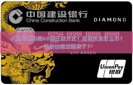 小象如何协商60期还款方式