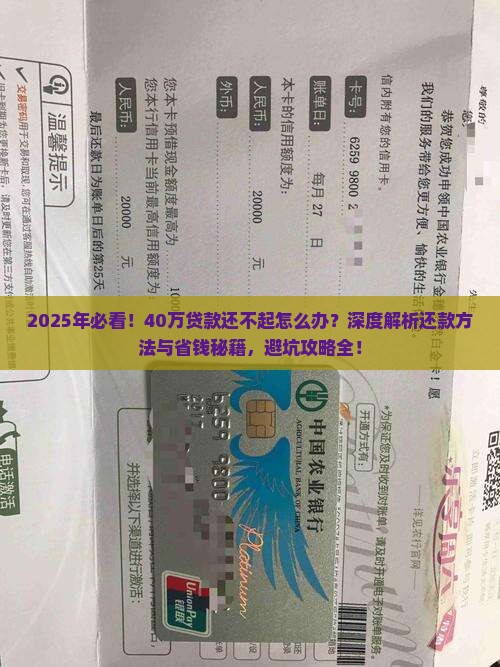 负责40万还不起怎么办贷款还款方法有哪些