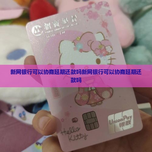新网银行可以协商延期还款吗