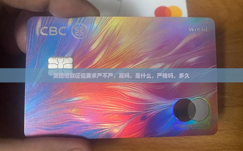 美团借款征信要求