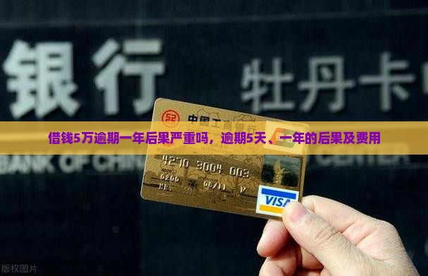 微博借钱5万逾期一年后果严重吗