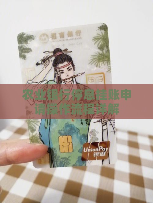 农业银行停息挂账操作流程详解