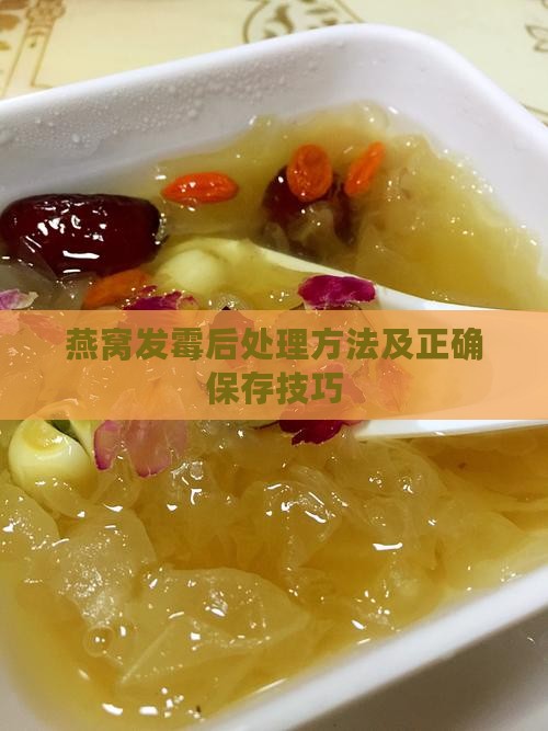 燕窝发霉后处理方法及正确保存技巧