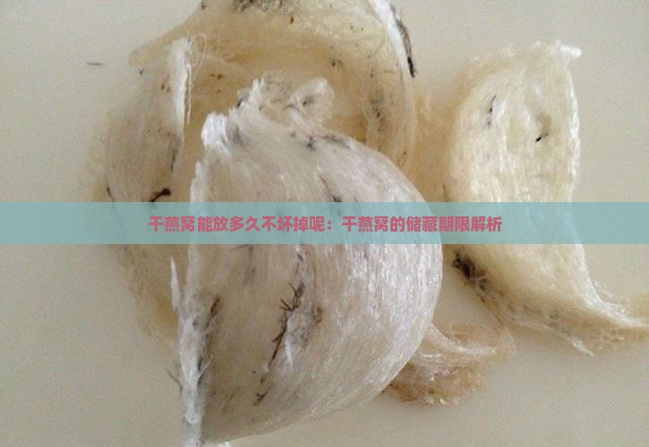 干燕窝能放多久不坏掉呢：干燕窝的储藏期限解析