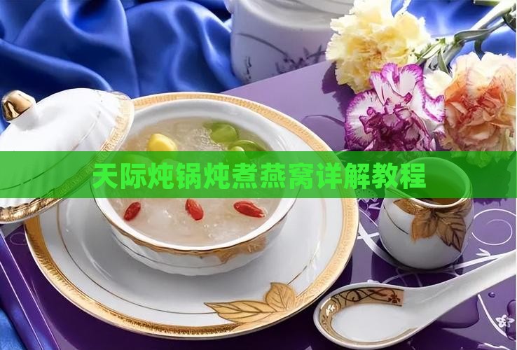 天际炖锅炖煮燕窝详解教程