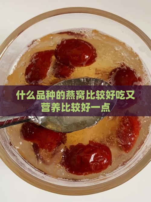 什么品种的燕窝比较好吃又营养比较好一点