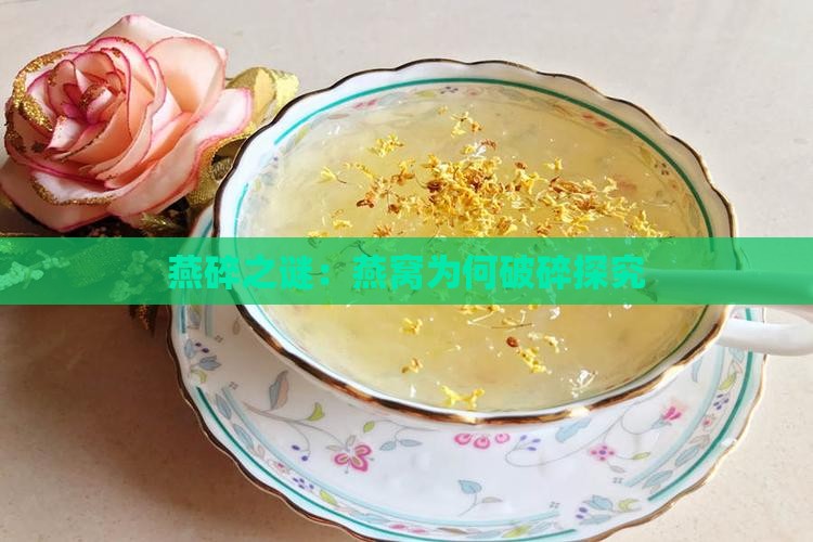 燕碎之谜：燕窝为何破碎探究